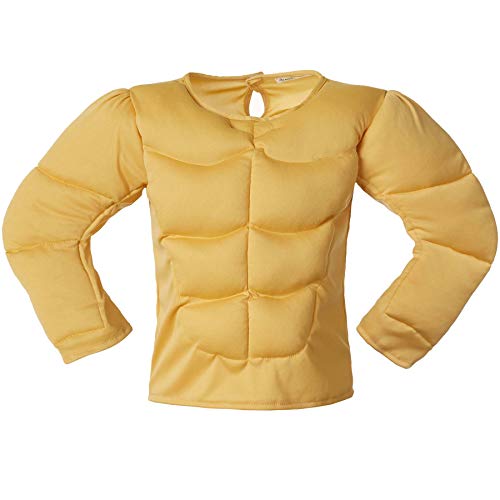 dressforfun 900997 Kinder Muskel Shirt, Bodybuilder Muskelhemd Kostüm - Diverse Größen - (140 | Nr. 304003) von dressforfun