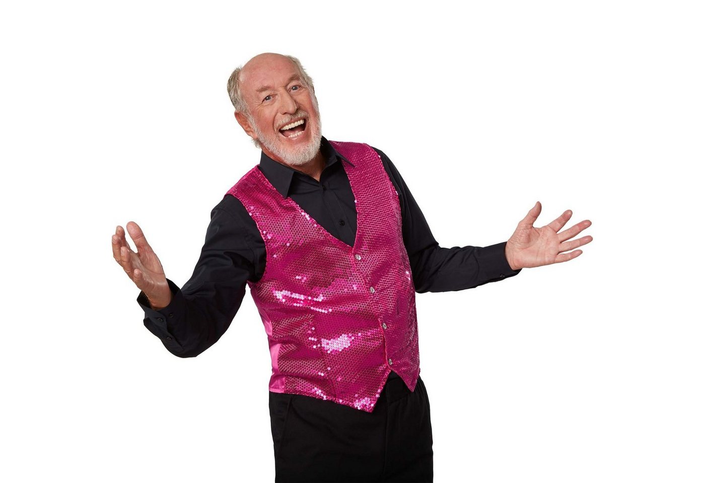 dressforfun Anzugweste Pailletten-Weste Herren dressforfun Anzugweste Pailletten-Weste Herren von dressforfun