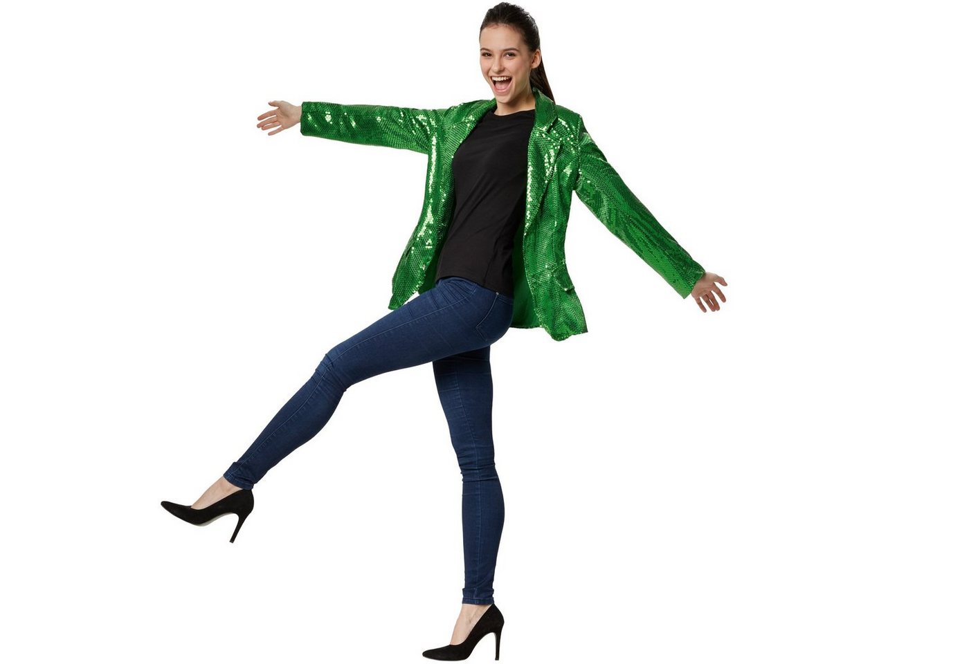 dressforfun Blouson Pailletten-Jackett Damen dressforfun Blouson Pailletten-Jackett Damen von dressforfun