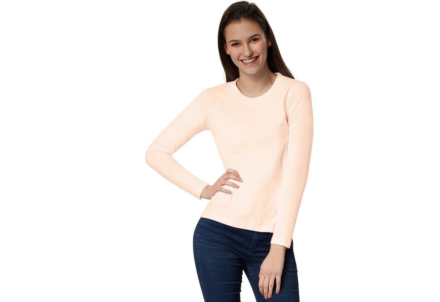 dressforfun Langarmshirt Langarm-Shirt Frauen dressforfun Langarmshirt Langarm-Shirt Frauen von dressforfun