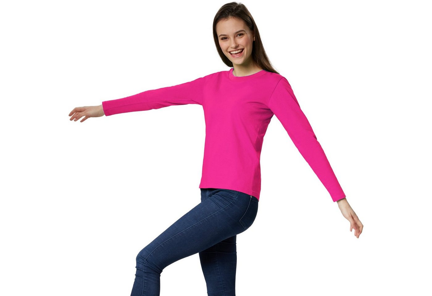 dressforfun Langarmshirt Langarm-Shirt Frauen dressforfun Langarmshirt Langarm-Shirt Frauen von dressforfun