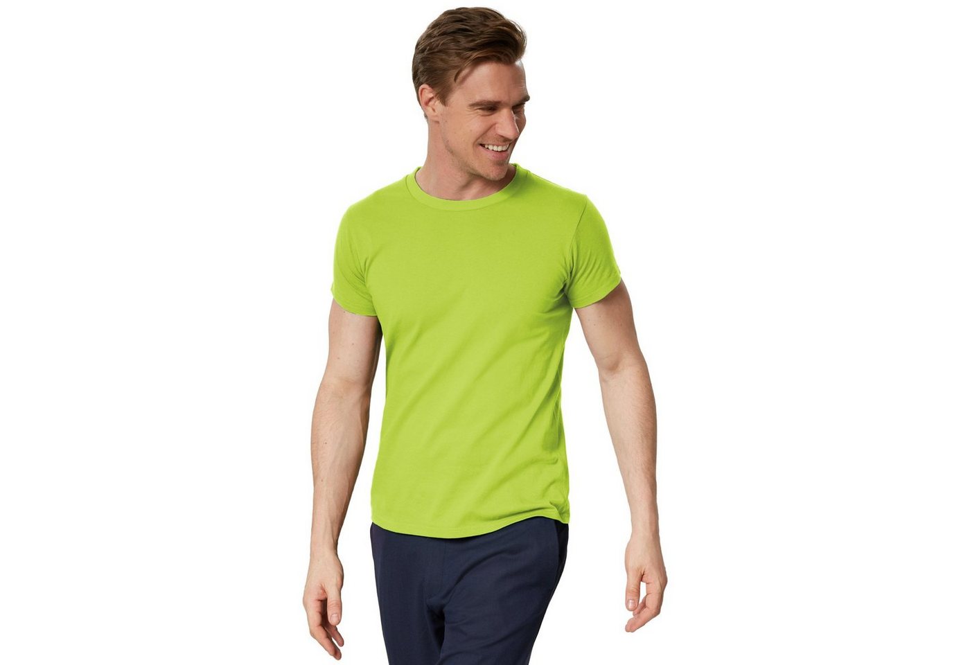 dressforfun T-Shirt T-Shirt Männer Rundhals von dressforfun