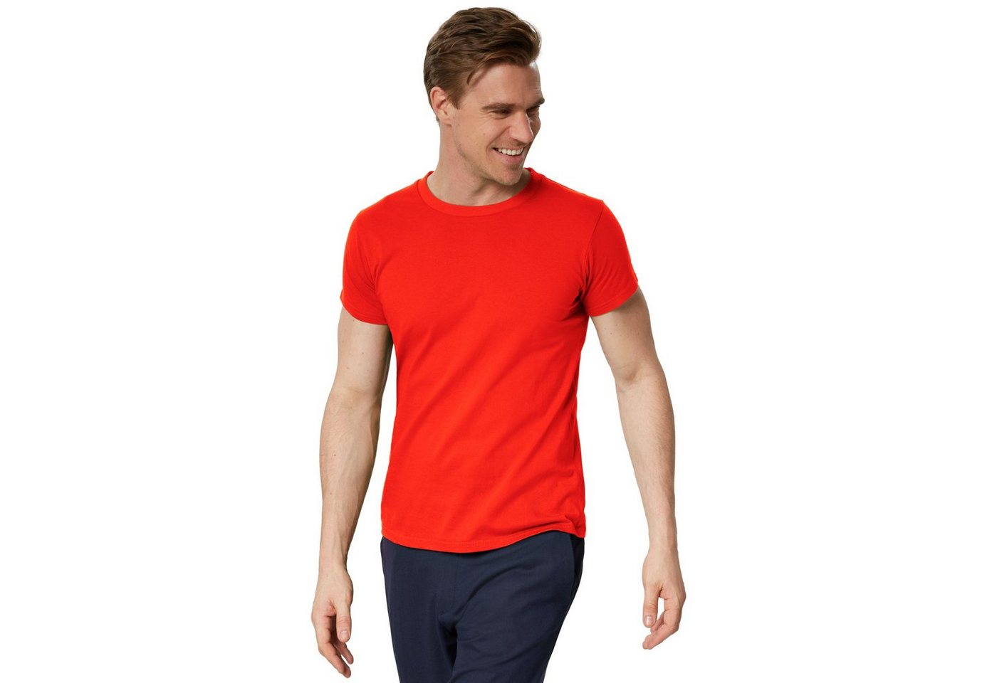 dressforfun T-Shirt T-Shirt Männer Rundhals von dressforfun