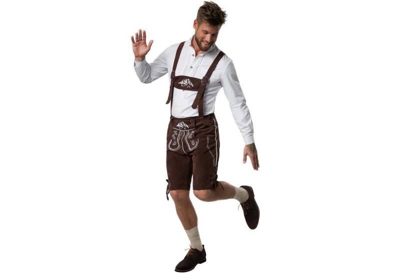 dressforfun Trachtenlederhose Lederhose Vogelsang von dressforfun