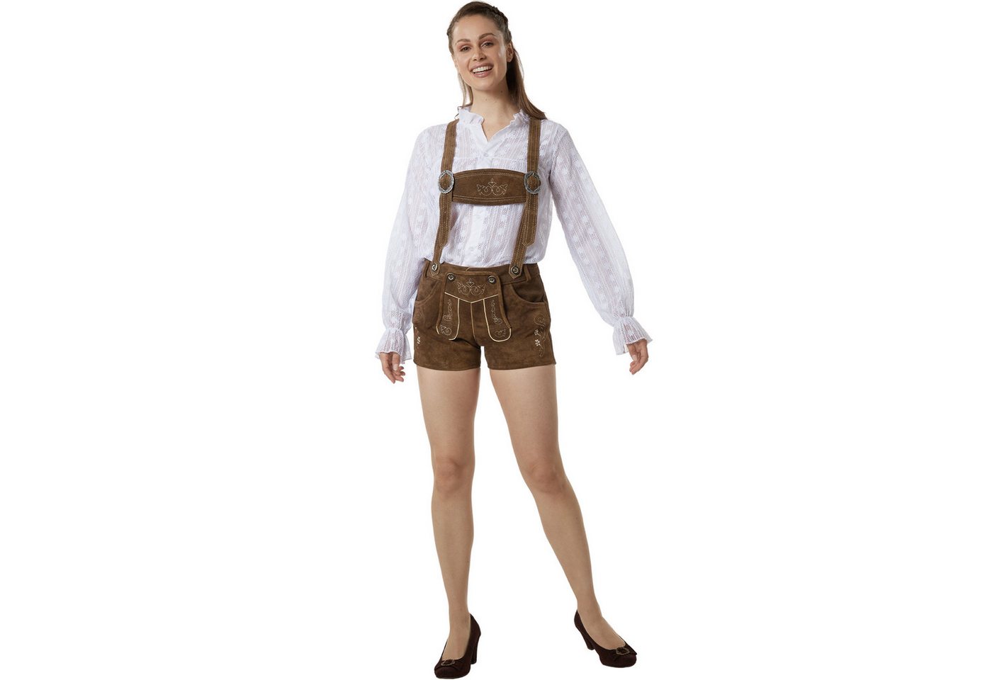 dressforfun Trachtenlederhose Lederhose von dressforfun