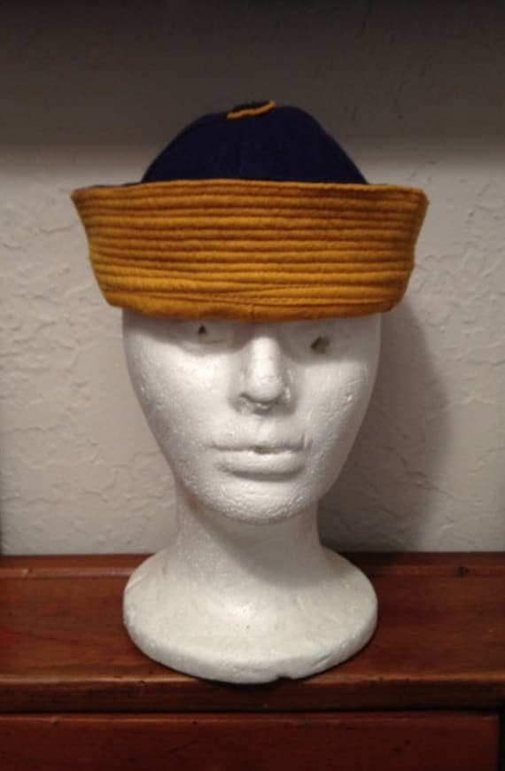 Vintage 50Er Jahre Kinder Matrosen Spielhut Aus Einem Film von dresslikeamoviestar