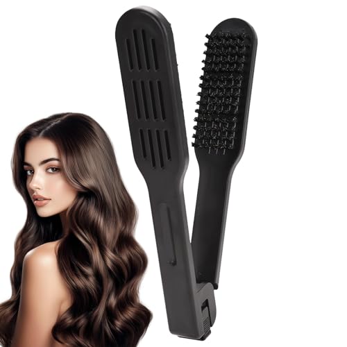 driattie Haarglättungskamm, Teasing Wildschweinborsten, Haarbürste für Frauen, Entwirrungskamm, Friseur Glätten, Styling-Werkzeuge für Teenager, Frauen, Mädchen, Jugendliche von driattie
