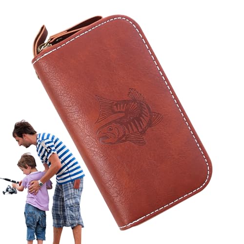 driattie Köderbeutel,Wurmtasche für Angeln - Organizer Beutel Kratzfest tragbar Schutz für Angelbedarf an Fluss Ufer Teich Boot und See von driattie