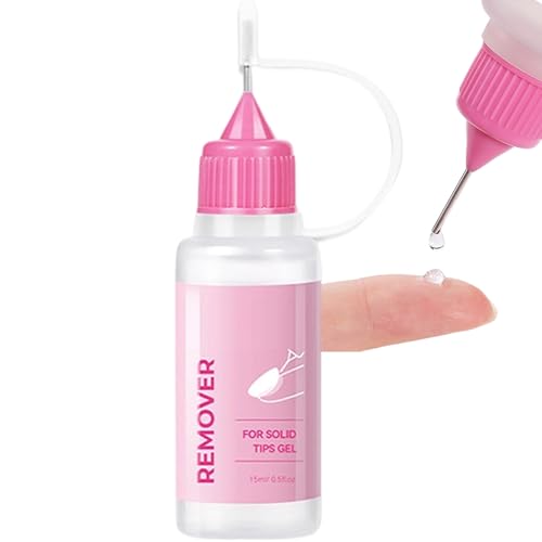 driattie Press On Nagellackentferner | 15ML Nagelkleberlöser,Gel Entferner Für Frauen Zuhause Und Salon von driattie