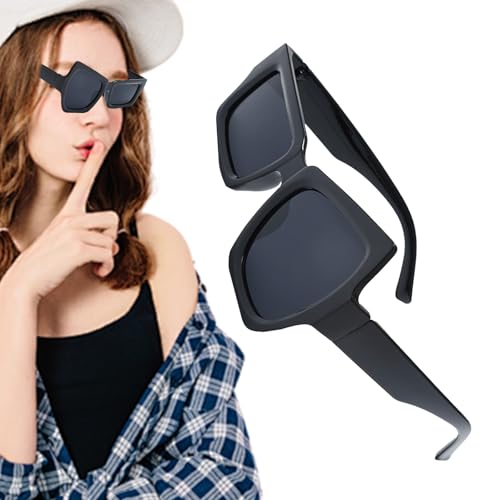driattie Sonnenbrille Herren,Lustige Brillen Ungewöhnliche Formen - Modischer UV-Schutz Für Damen Outdoor Sonnenbaden Wandern driattie Sonnenbrille Herren,Lustige Brillen Ungewöhnliche Formen - Modischer UV-Schutz Für Damen Outdoor Sonnenbaden Wandern von driattie