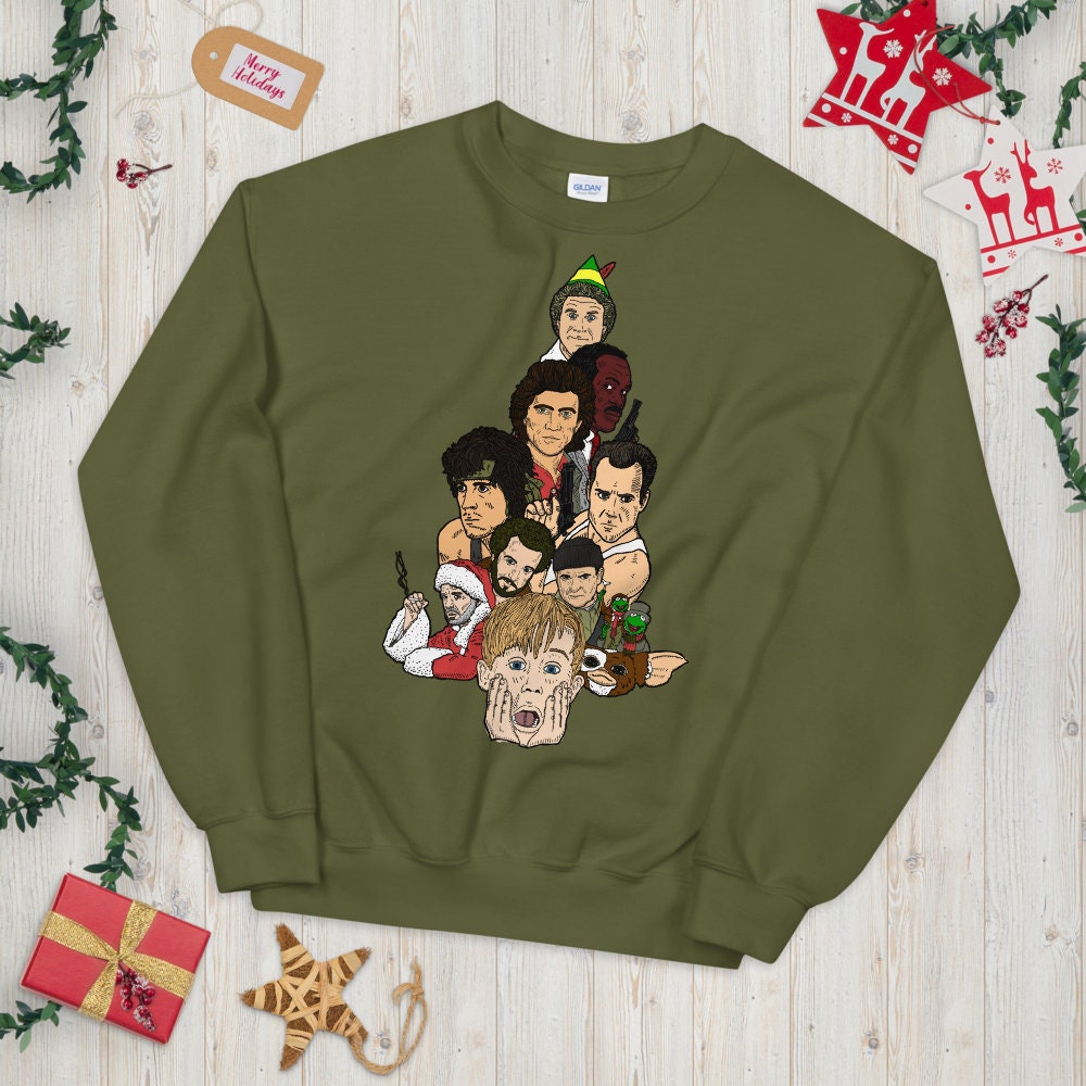 Hollywood Film Weihnachten Pullover. Jetzt Auch in Herrlicher Technik Hollywood Film Weihnachten Pullover. Jetzt Auch in Herrlicher Technik von drinkdrawexplore