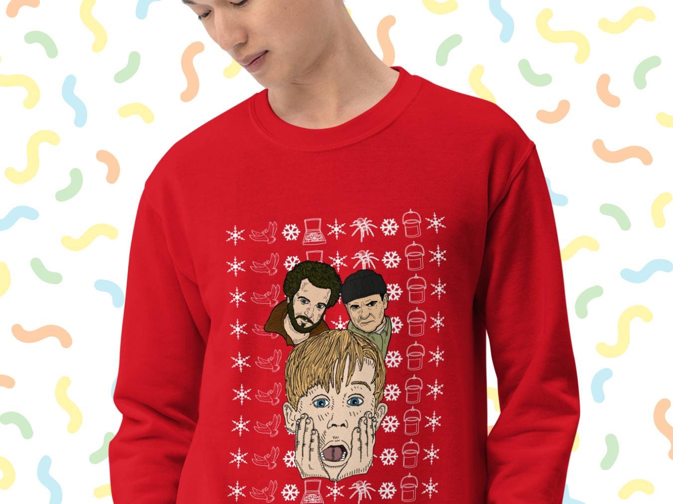 Kevin Weihnachtspullover Kevin Weihnachtspullover von drinkdrawexplore