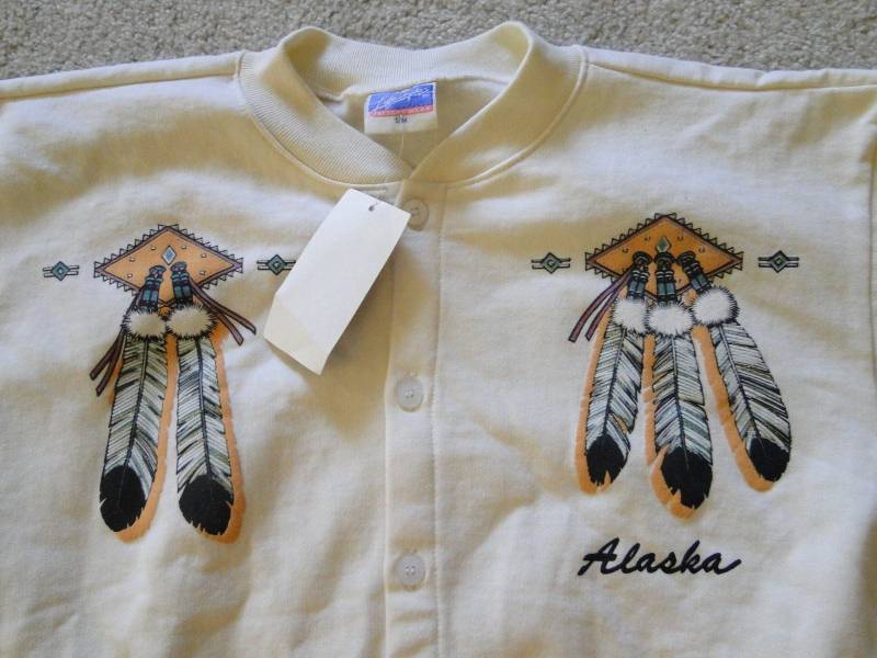 Vintage Deadstock Sweatshirt Alarka Sz. S/M von drkvintageStudio