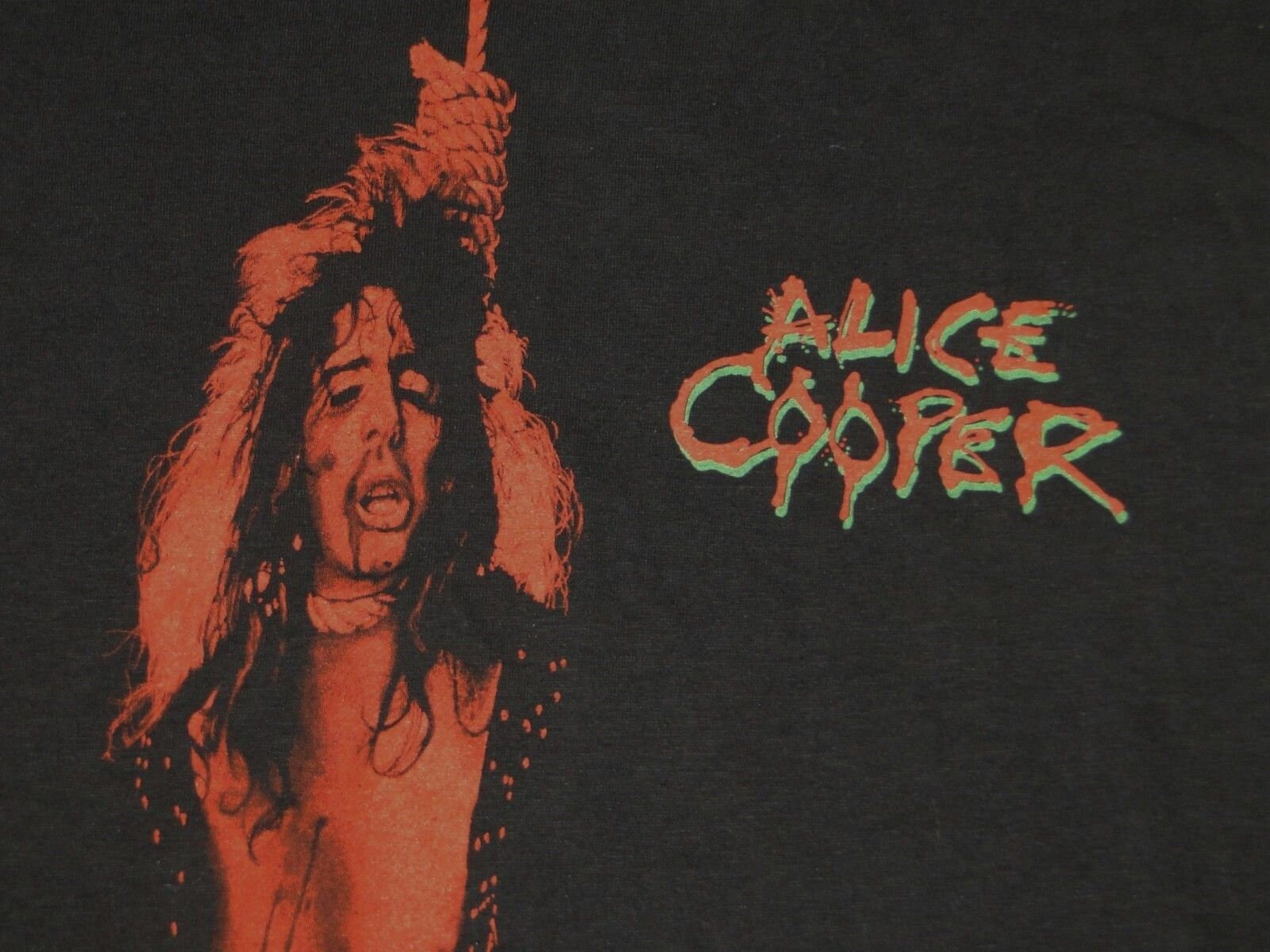 Vintage T Shirt Alice Cooperthe Nightmare Retu Rnstour 1986-87 Sz.. L von drkvintageStudio