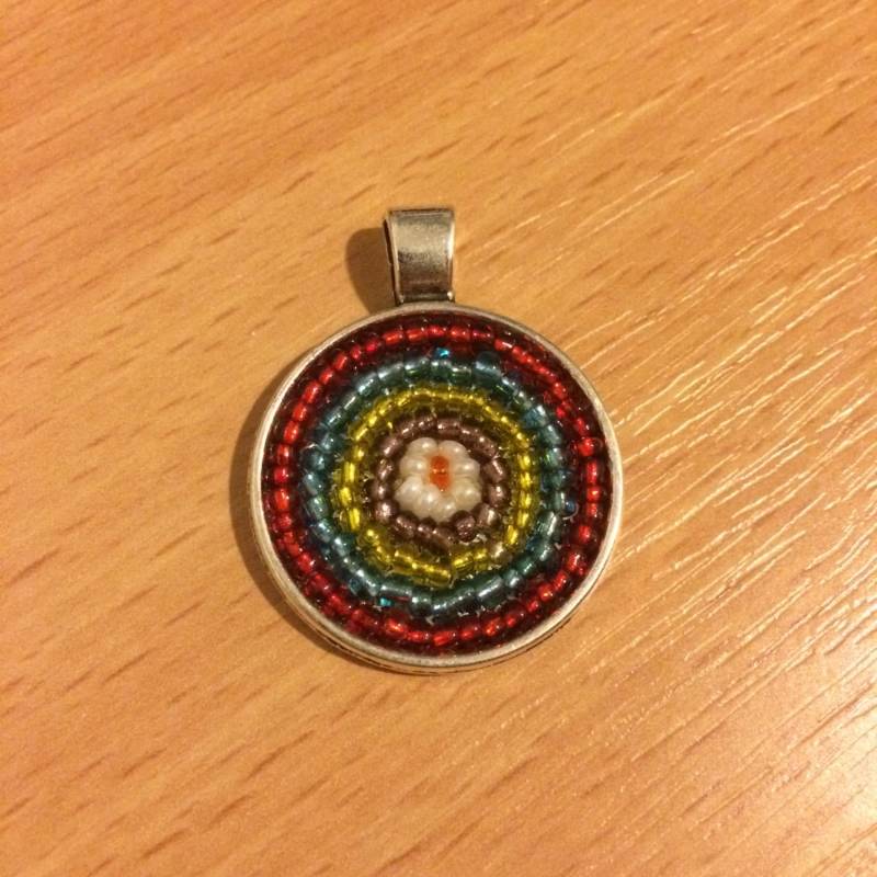 Einzigartige Silbermedaille | Anhänger Mit Perlen von drsenorita