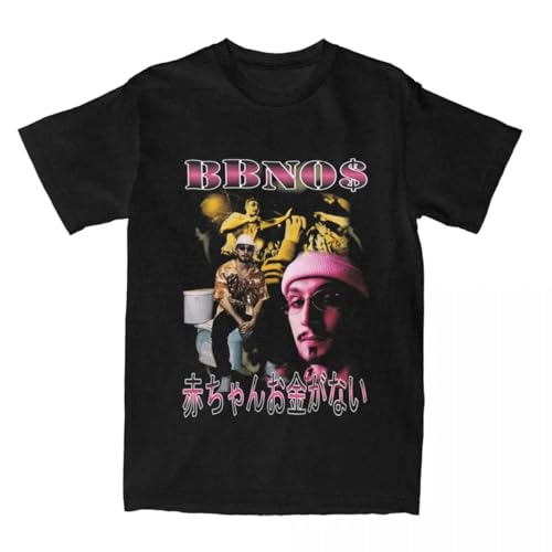 drtuERTTR BBNO-Vintage-Bootleg-Merchandise-Shirt-Men-Women-Baby-No-Money-Rapper-Humorous-100-Cotton-T-Shirt von drtuERTTR