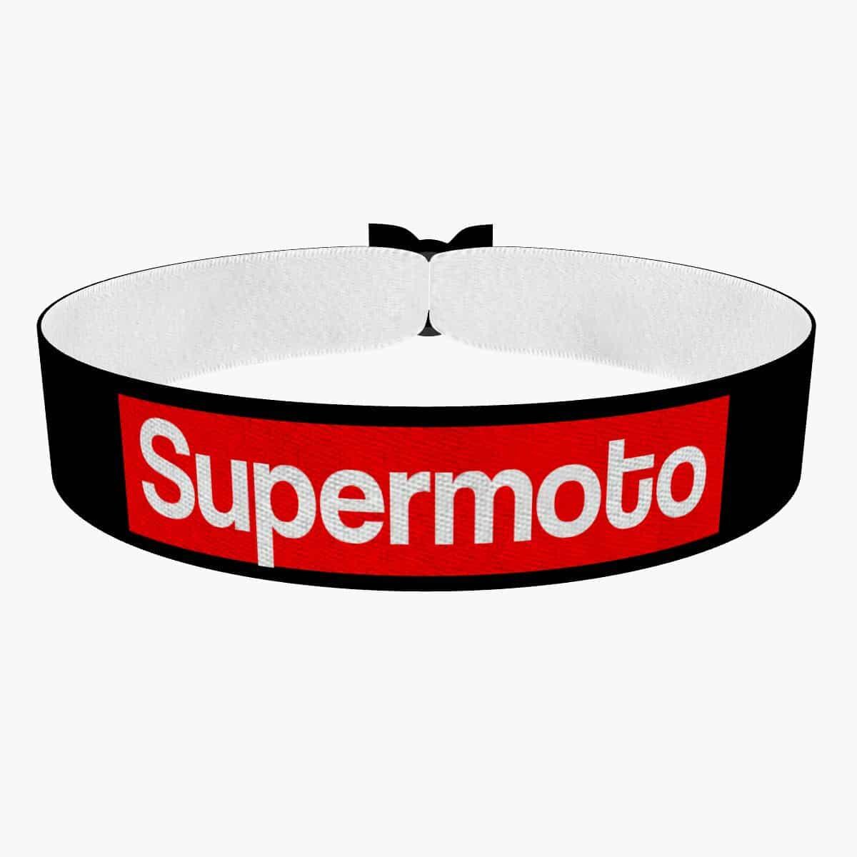 Supermoto Surpreme Schwarz Stoffarmband Für Motorradfahrer - Handgemacht in Österreich Geschenk Biker Lifestyle Supermoto Surpreme Schwarz Stoffarmband Für Motorradfahrer - Handgemacht in Österreich Geschenk Biker Lifestyle von druckpalast