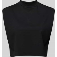 Drykorn Ärmelloses Top mit Turtleneck Modell 'NAVINA' in Black, Größe M von drykorn