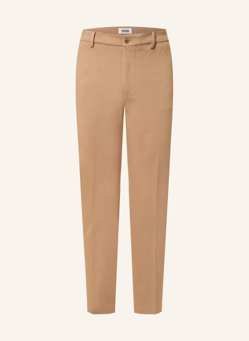 Drykorn Anzughose Ajend Slim Fit braun von drykorn