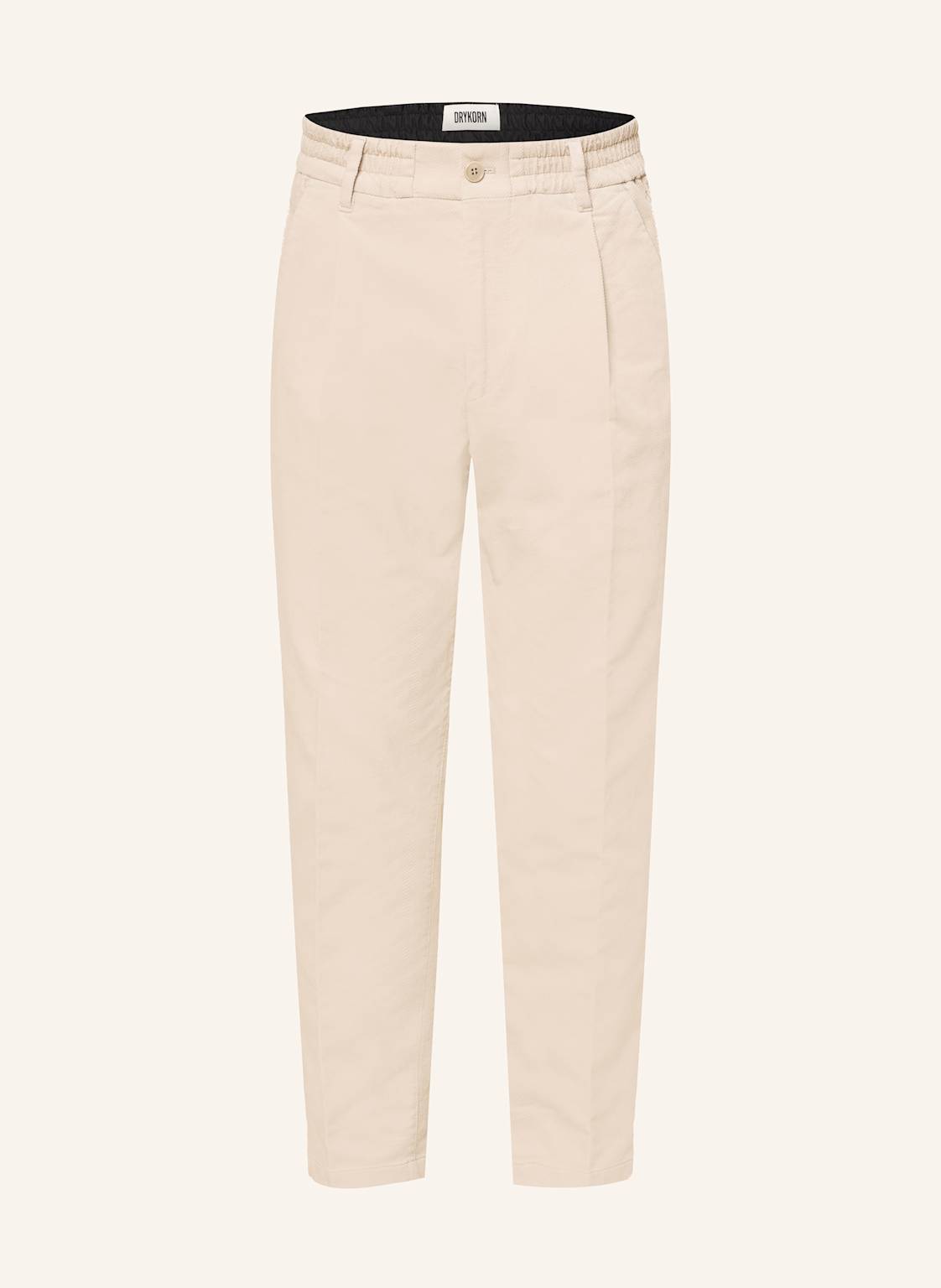 Drykorn Anzughose Chasy Extra Slim Fit Aus Cord beige von drykorn