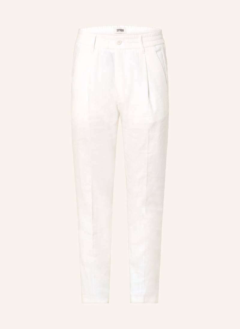 Drykorn Anzughose Chasy Extra Slim Fit Mit Leinen beige von drykorn