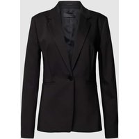 Drykorn Blazer mit Knopfverschluss und Eingrifftaschen Modell 'TECHNO' in Black, Größe 34 von drykorn