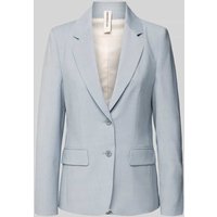 Drykorn Blazer mit Pattentaschen Modell 'BUNDREY' in Bleu Melange, Größe 42 von drykorn