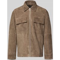 Drykorn Blouson in Leder-Optik Modell 'KOSAN' in Sand, Größe XXL Drykorn Blouson in Leder-Optik Modell 'KOSAN' in Sand, Größe XXL von drykorn