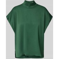 Drykorn Blusenshirt mit Stehkragen Modell 'ALARIA' in Dunkelgruen, Größe 38 von drykorn