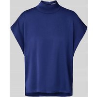 Drykorn Blusenshirt mit Stehkragen Modell 'ALARIA' in Royal, Größe 40 von drykorn