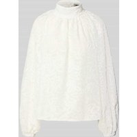 Drykorn Blusenshirt mit Stehkragen Modell 'DUMONDA' in Offwhite, Größe 36 von drykorn