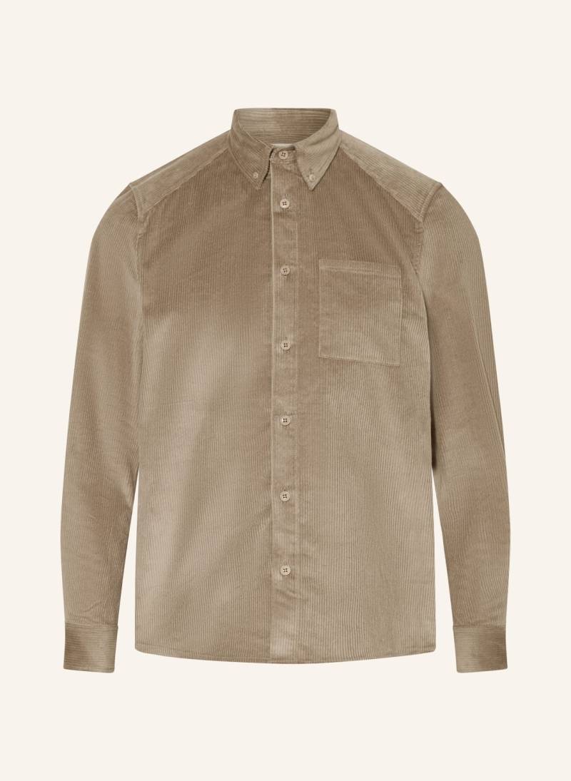Drykorn Cordhemd Liet Comfort Fit beige von drykorn