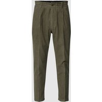 Drykorn Cordhose mit fixierten Bundfalten Modell 'CHASY' in Gruen, Größe 34/34 von drykorn