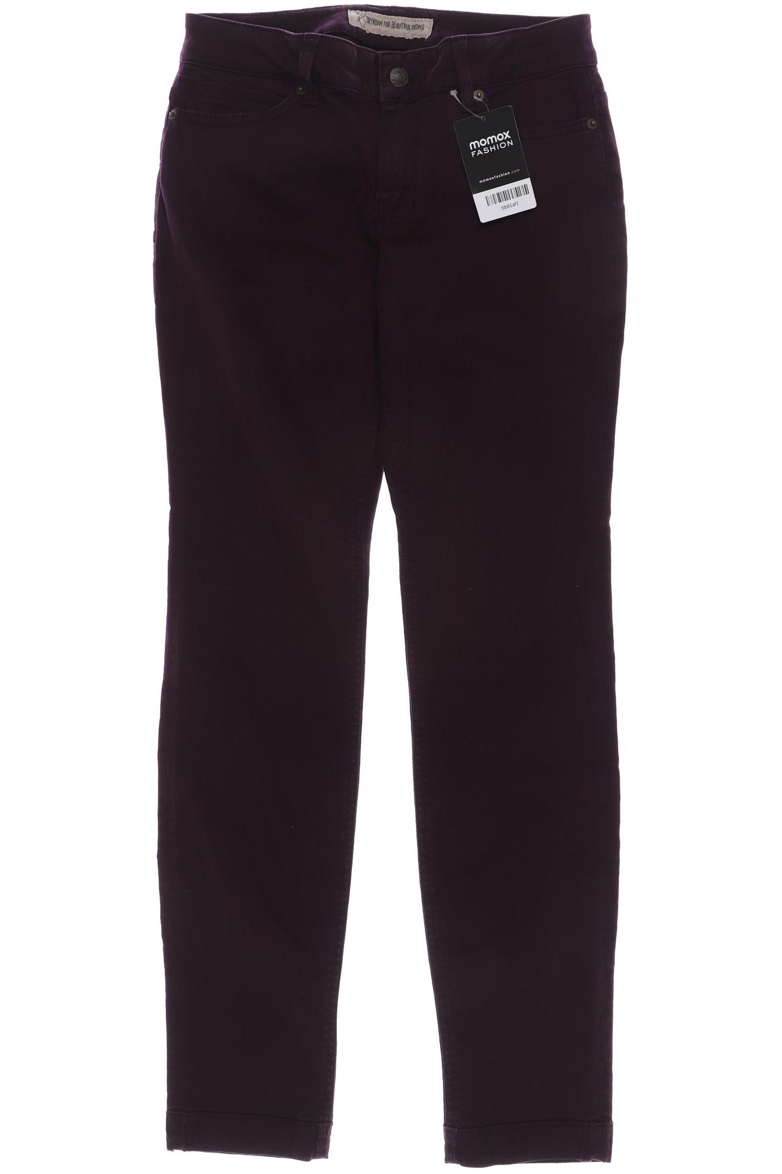 Drykorn Damen Jeans, bordeaux von drykorn