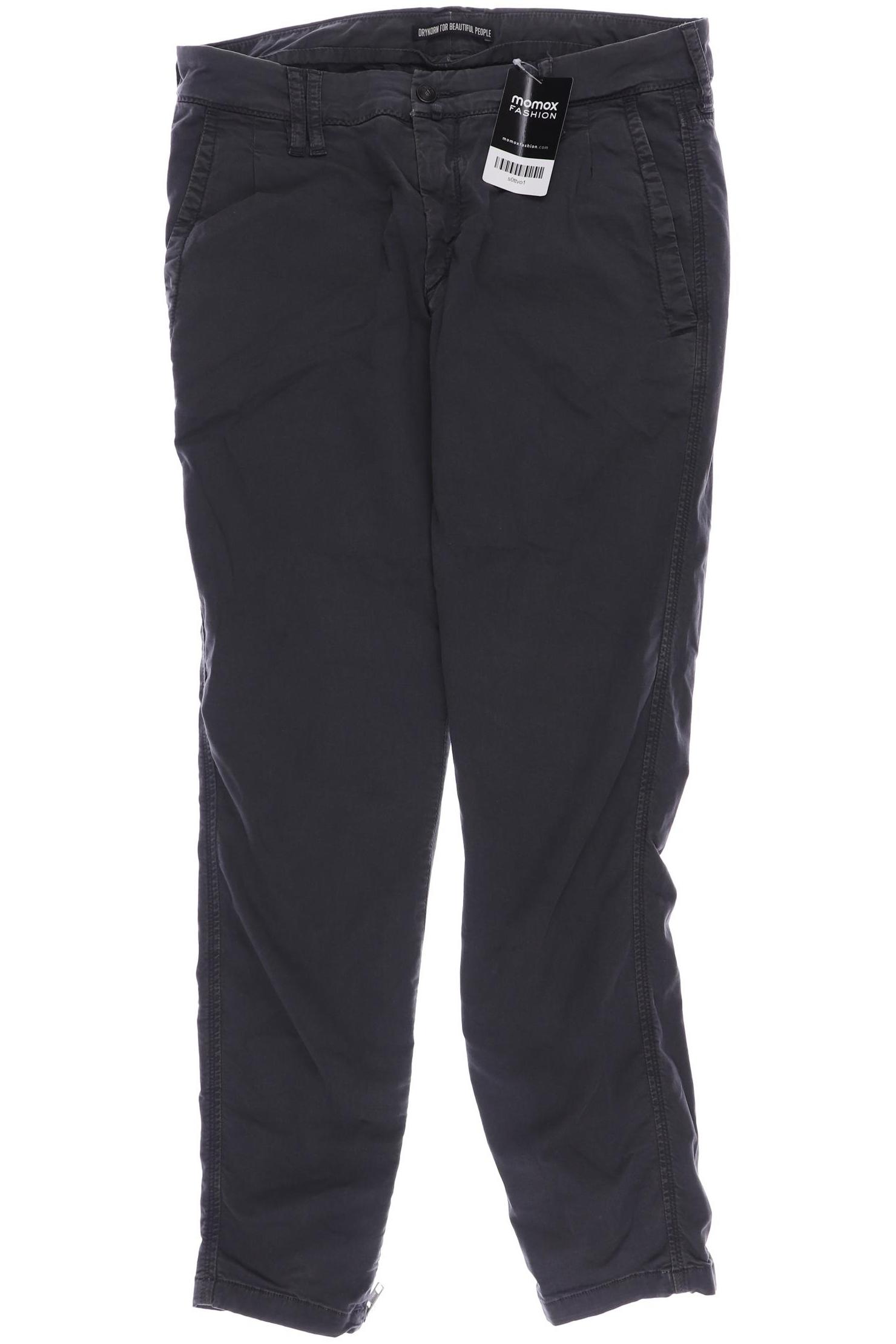 Drykorn Damen Stoffhose, grau, Gr. 38 von drykorn