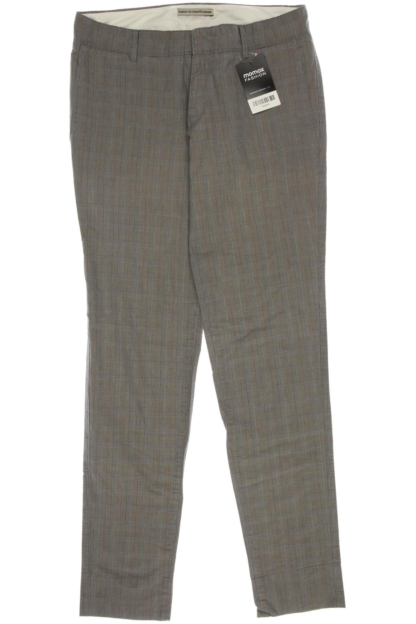 Drykorn Damen Stoffhose, grau, Gr. 38 von drykorn