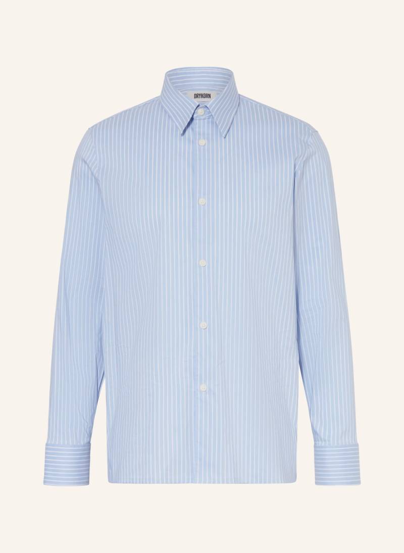 Drykorn Hemd Gaunt Regular Fit blau von drykorn
