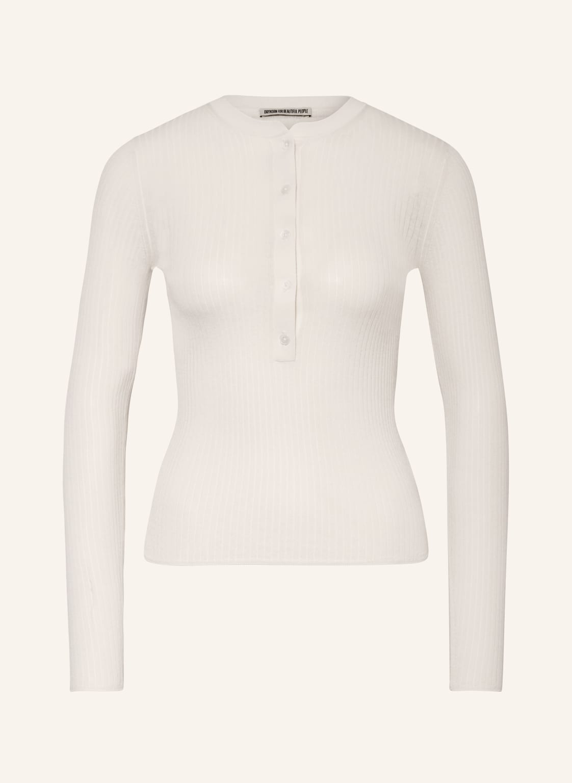 Drykorn Henley-Shirt Patricja beige von drykorn