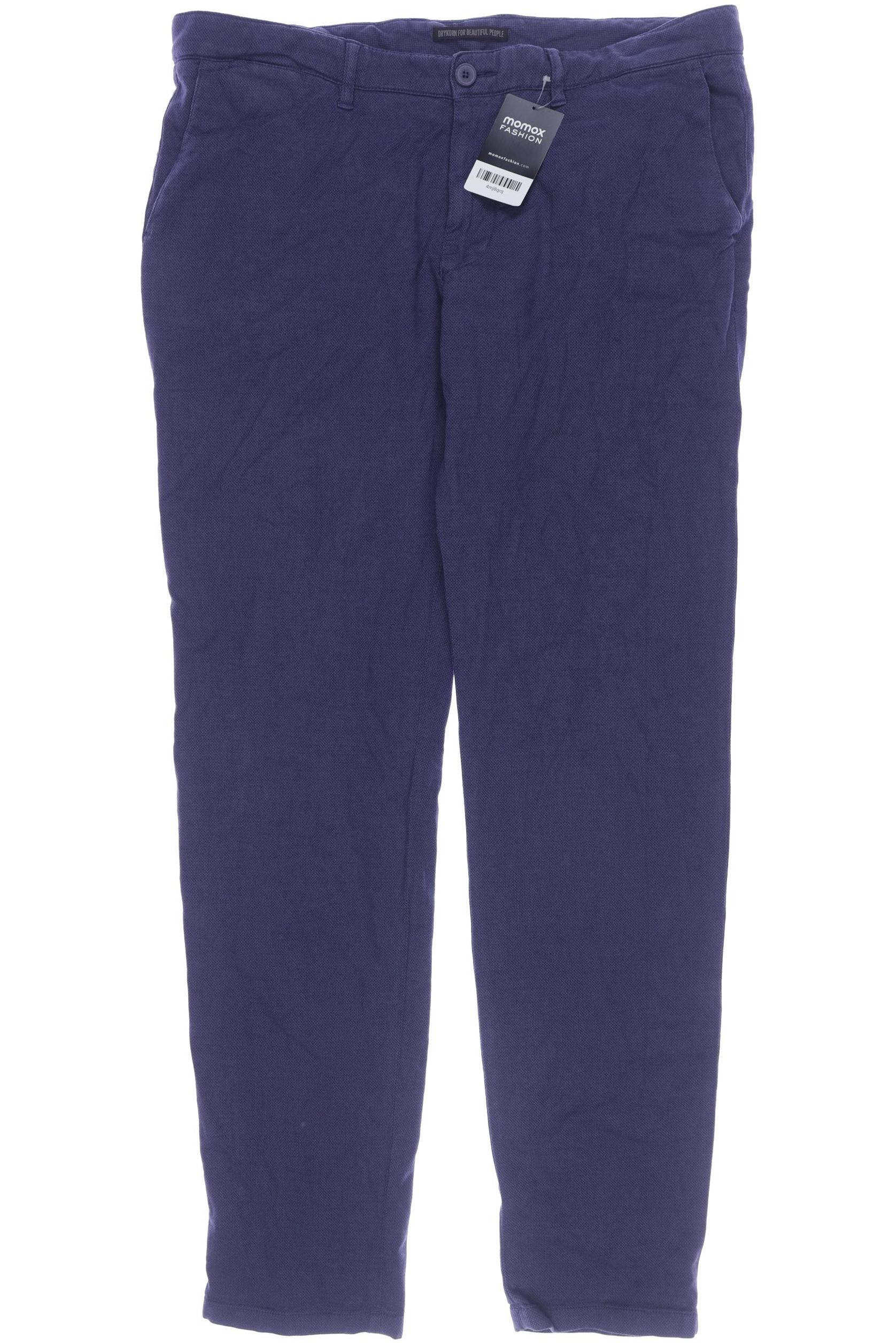 Drykorn Herren Stoffhose, marineblau von drykorn