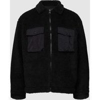 Drykorn Jacke aus Teddyfell Modell 'Leeno' in Black, Größe XL von drykorn