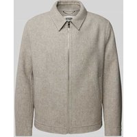 Drykorn Jacke aus Woll-Mix mit Umlegekragen Modell 'Rikka' in Beige, Größe 52 von drykorn