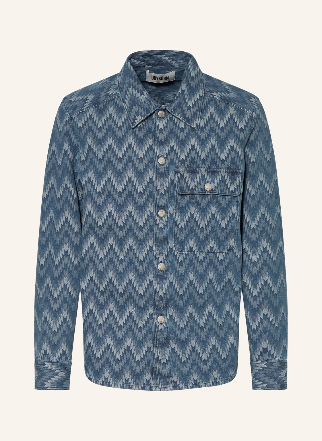 Drykorn Jeans-Overjacket Lijas blau von drykorn