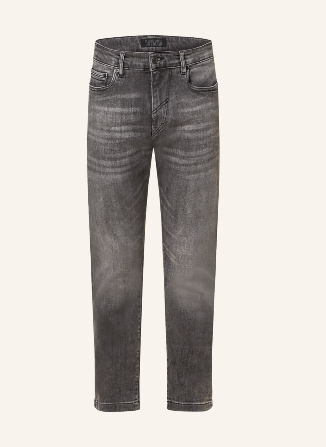 Drykorn Jeans West Extra Slim Fit Mit Verkürzter Beinlänge grau von drykorn