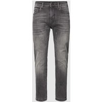 Drykorn Jeans mit Label-Patch Modell 'WEST' in Anthrazit, Größe 30/32 von drykorn