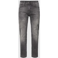 Drykorn Jeans mit Label-Patch Modell 'WEST' in Anthrazit, Größe 31/34 von drykorn
