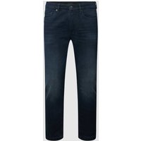 Drykorn Jeans mit Label-Patch Modell 'WEST' in Dunkelblau, Größe 30/32 von drykorn