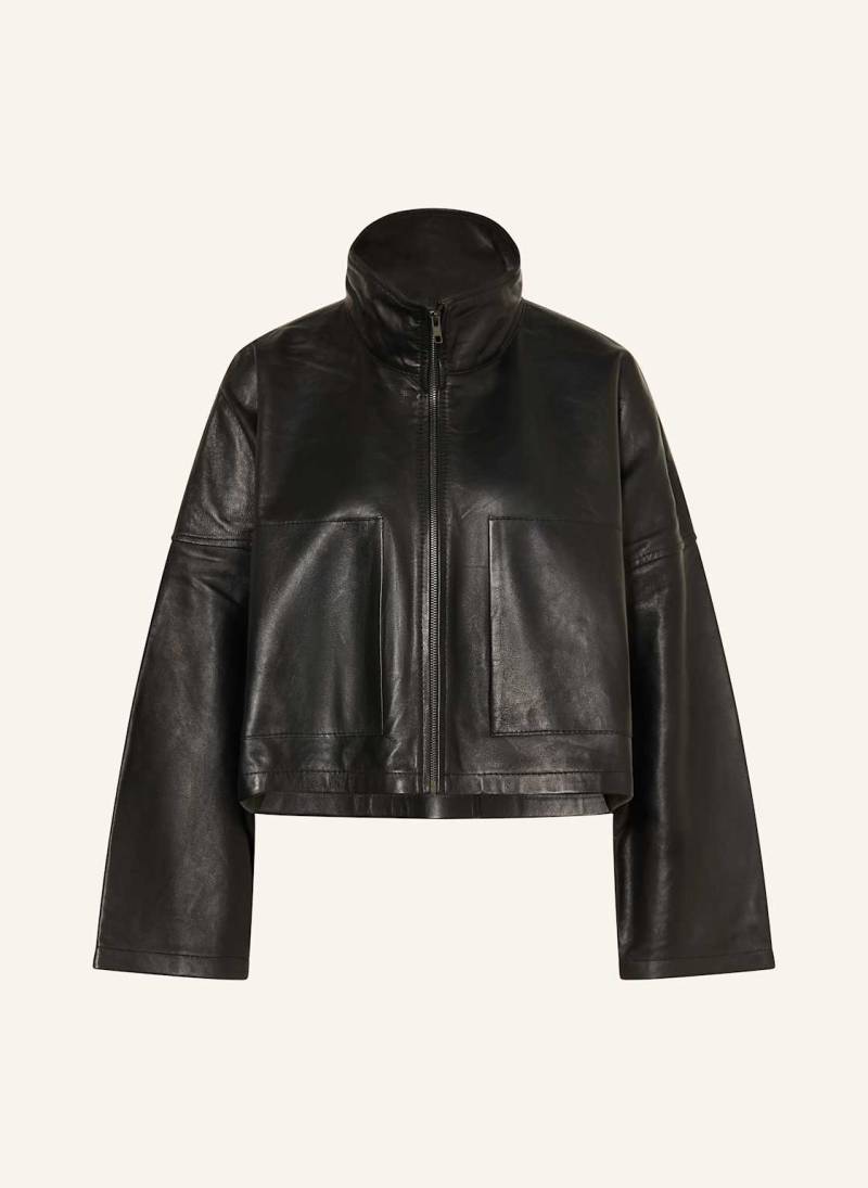 Drykorn Lederjacke Elstow schwarz von drykorn
