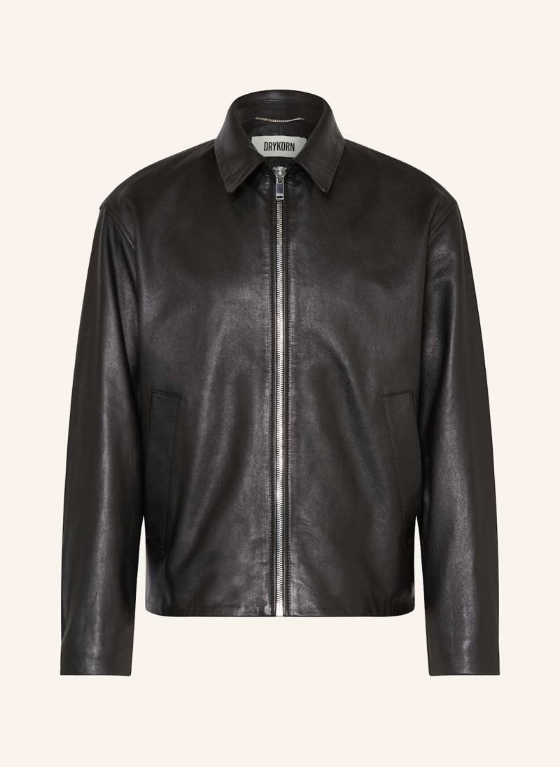 Drykorn Lederjacke Rikko schwarz von drykorn