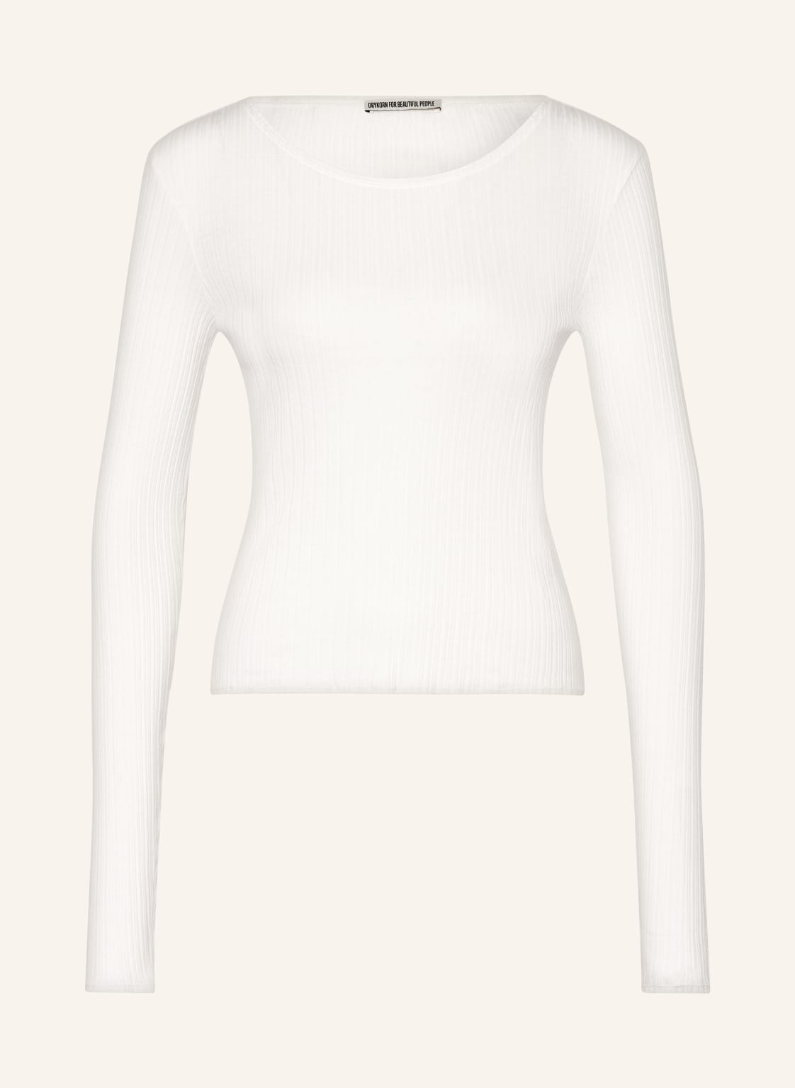 Drykorn Longsleeve Hejuno weiss von drykorn