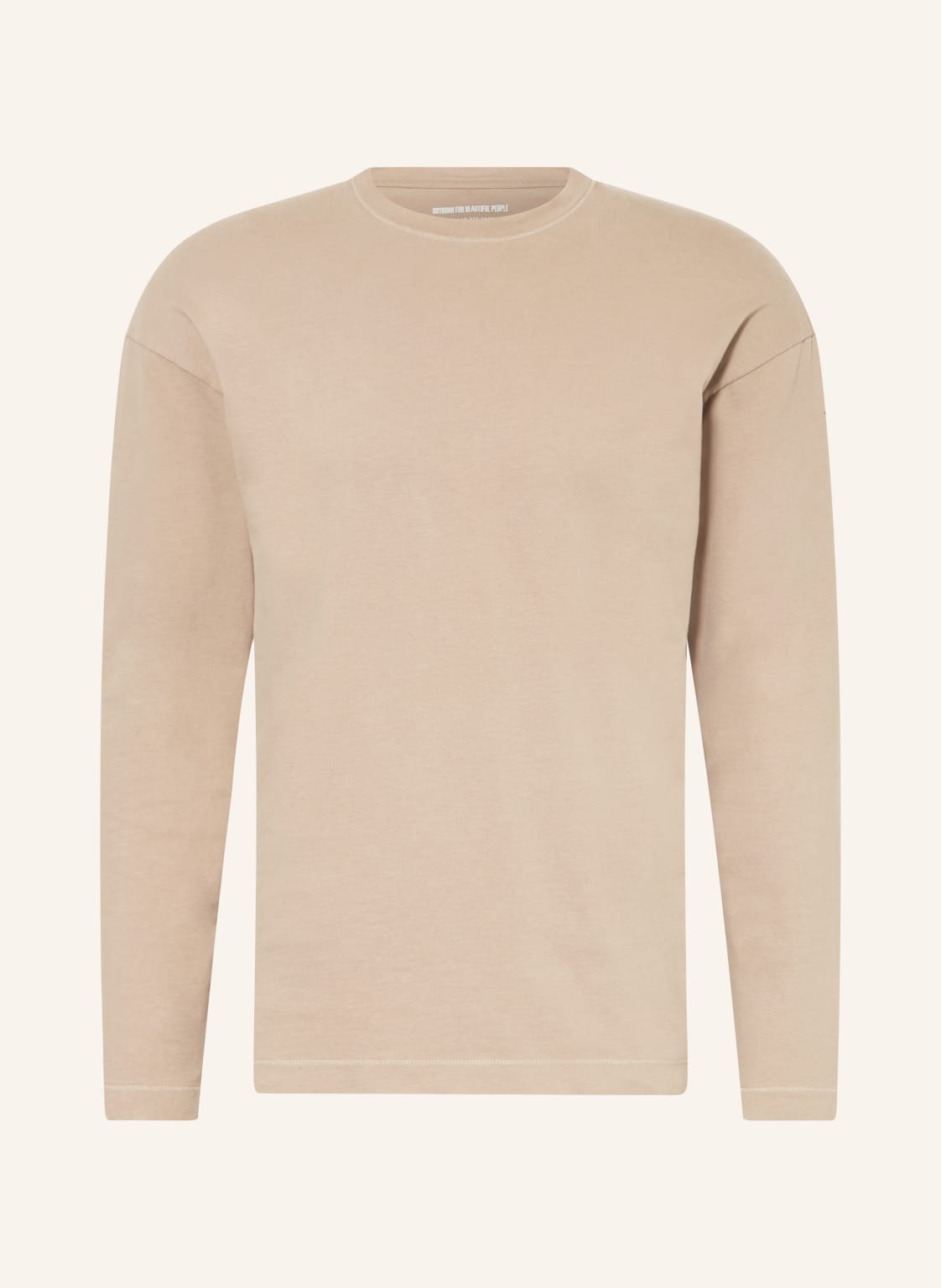 Drykorn Longsleeve Novak beige von drykorn